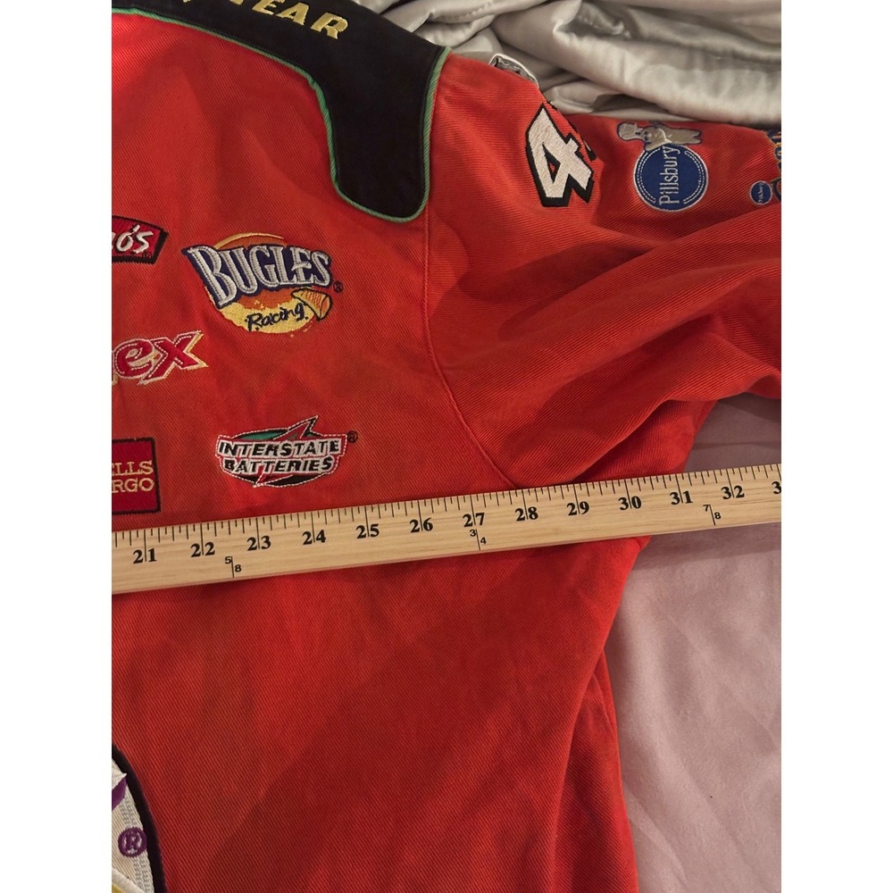 Vintage Trix Nascar Jacket Mens 3XL   JH Design Bobby LaBonte Racing Rare - Picture 11 of 12